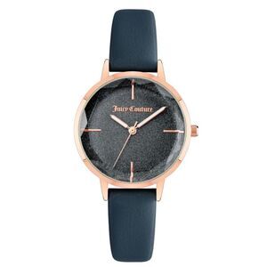 Women's Juicy Couture Rose Gold Stainless Steel Green Vegan Leather Watch